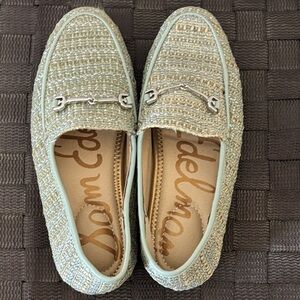 Sam Edelman Mint Tweed Loafers